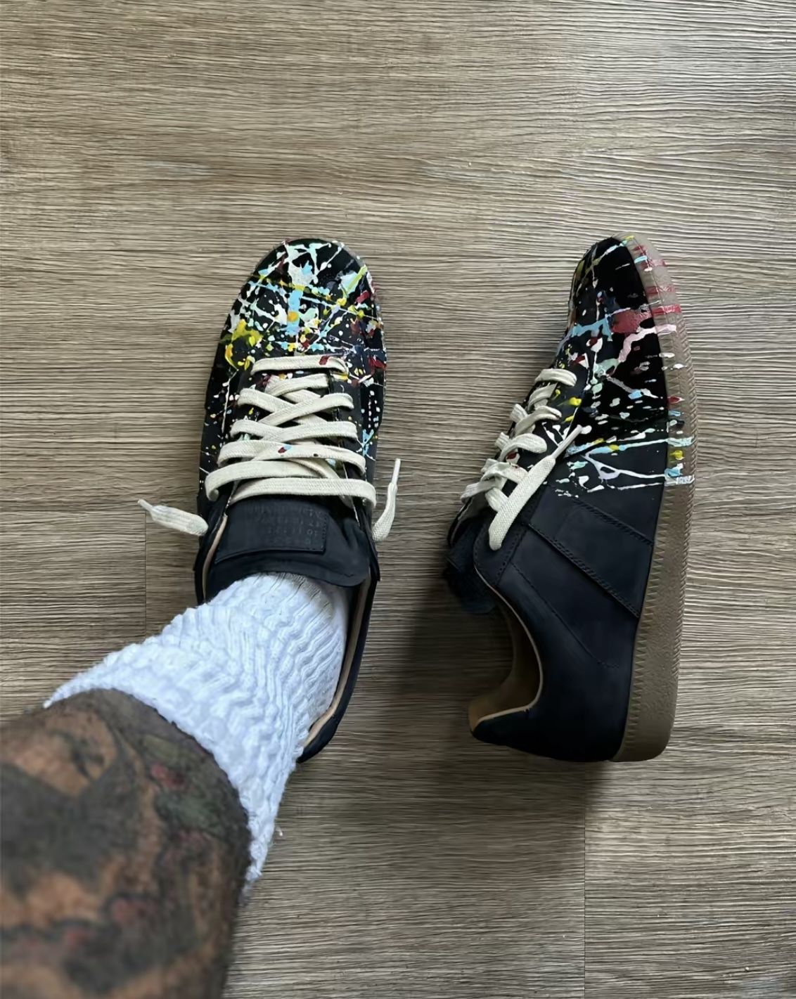 Sneakers Margiela Paint