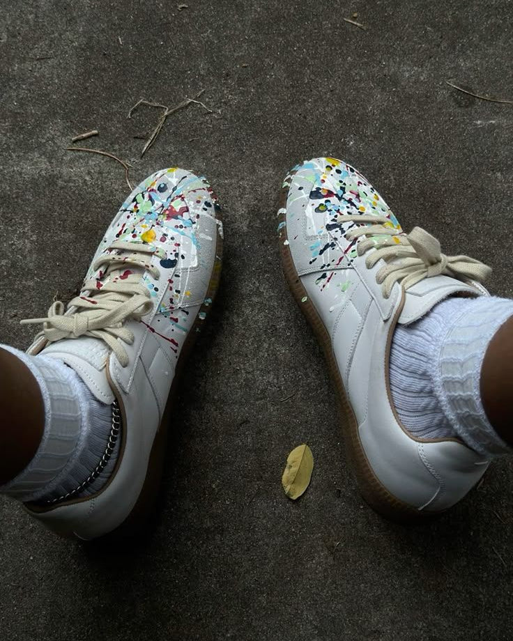 Sneakers Margiela Paint